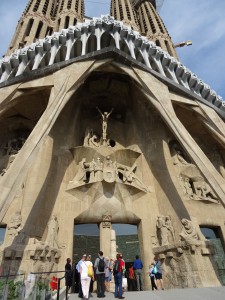 Basilique Sagrada Familia Façade de La Passion