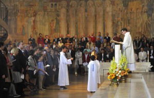 Lecture de l'Evangile