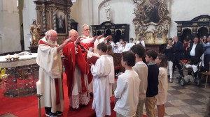 Prague, sacrement confirmation