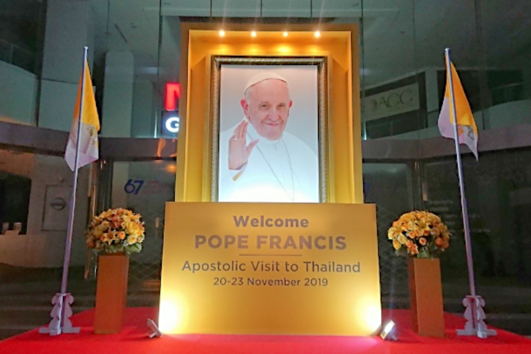Visite du Pape en Thaïlande
