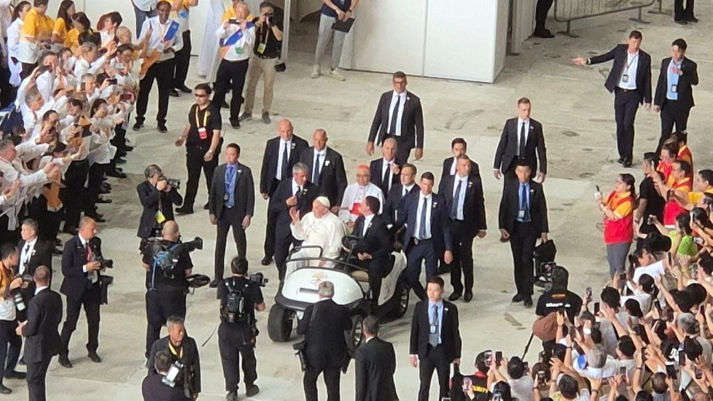 Voyage du Pape François à Singapour septembre 2024